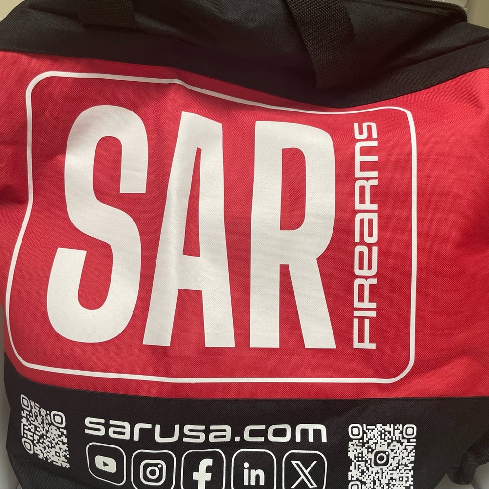 SAR Firearms Sportsman Large Tote Gym Carryall Bag Hunting Shooting Range NEW
